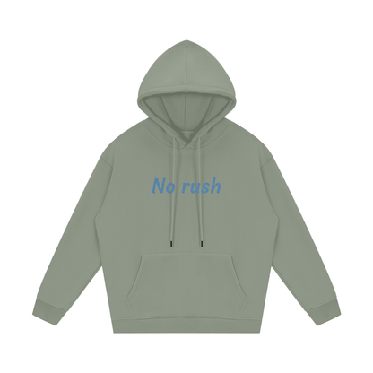 Hoodie streetwear unisexe en molleton - No rush