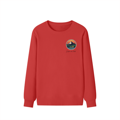 Sweat classique unisexe en coton - Explore the wild