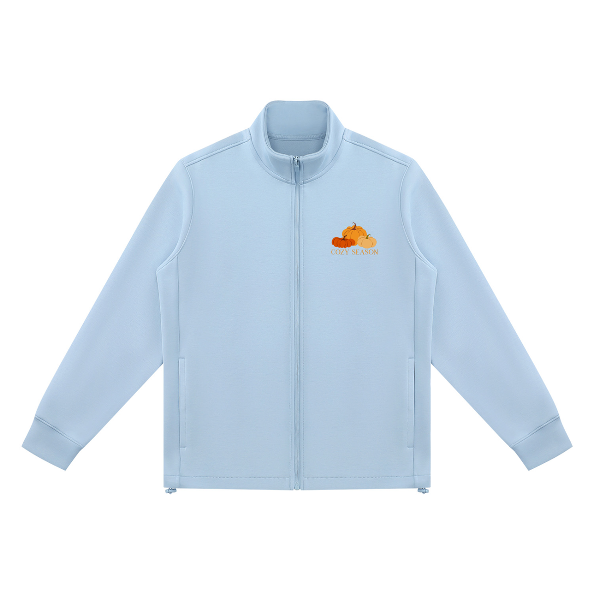 Unisex Stand Collar Jacket - Cozy season