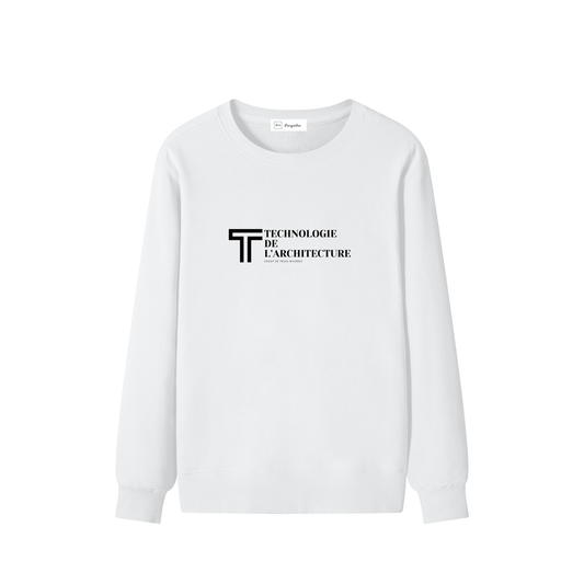 Chandail style Sweat-shirt unisexe en coton - Architecture - Modèle 4