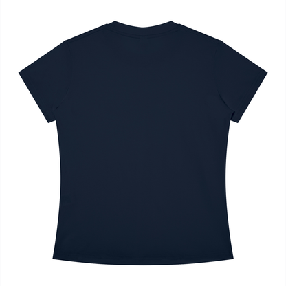 Women's Slim Fit Crewneck T-Shirt - Don't overthink it