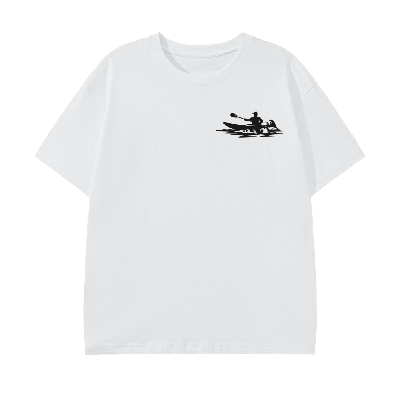 Unisex T-shirt in pure cotton - Kayak