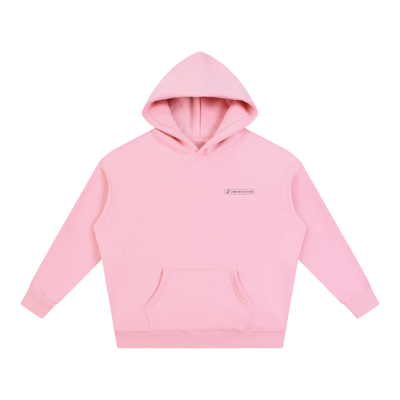 Oversized Fleece Hoodie - FINISSANT_MODÈLE_02