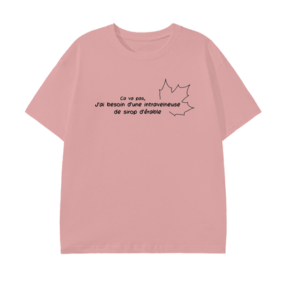 T-shirt unisexe en coton pur - Sirop d'érable