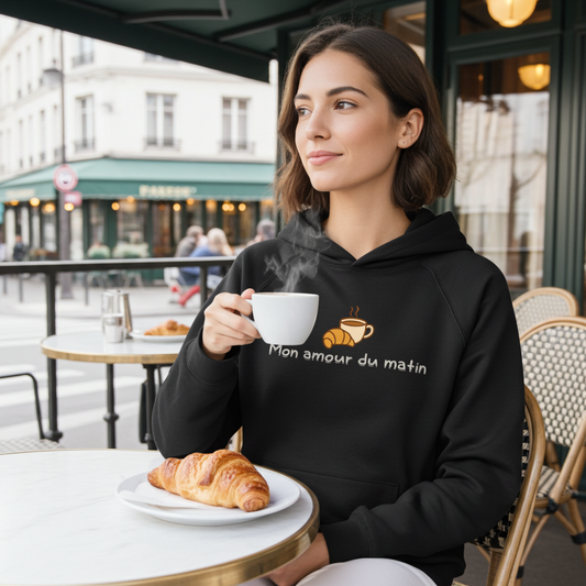 Hoodie Molleton Manches Raglan – Lovely Mornings | St-Valentin