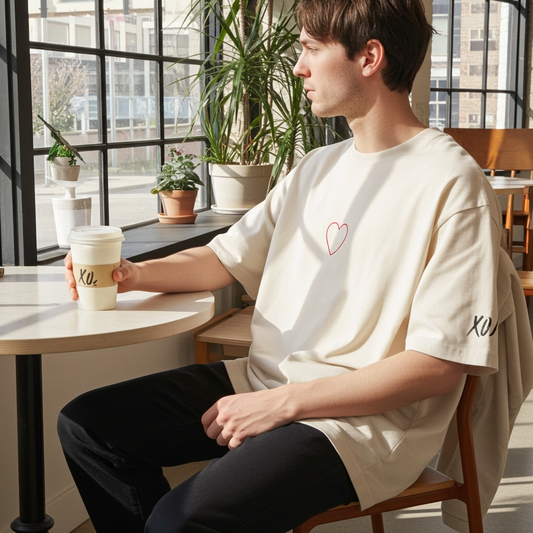 T-shirt Unisexe Sans Couture – You & Me | St-Valentin