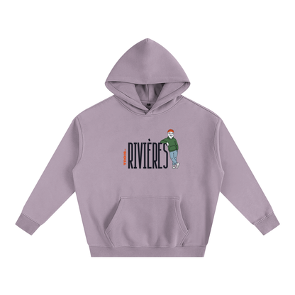 Hoodie oversize en molleton - Sam-à-TR - Collab