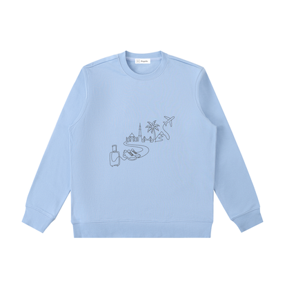 Crewneck essentiel Heavyweight - Voyage