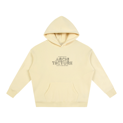Oversize Fleeced Hoodie - MODÈLE_05
