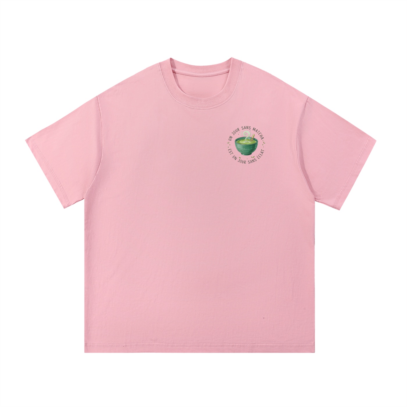 T-shirt essentiel en coton - Matcha