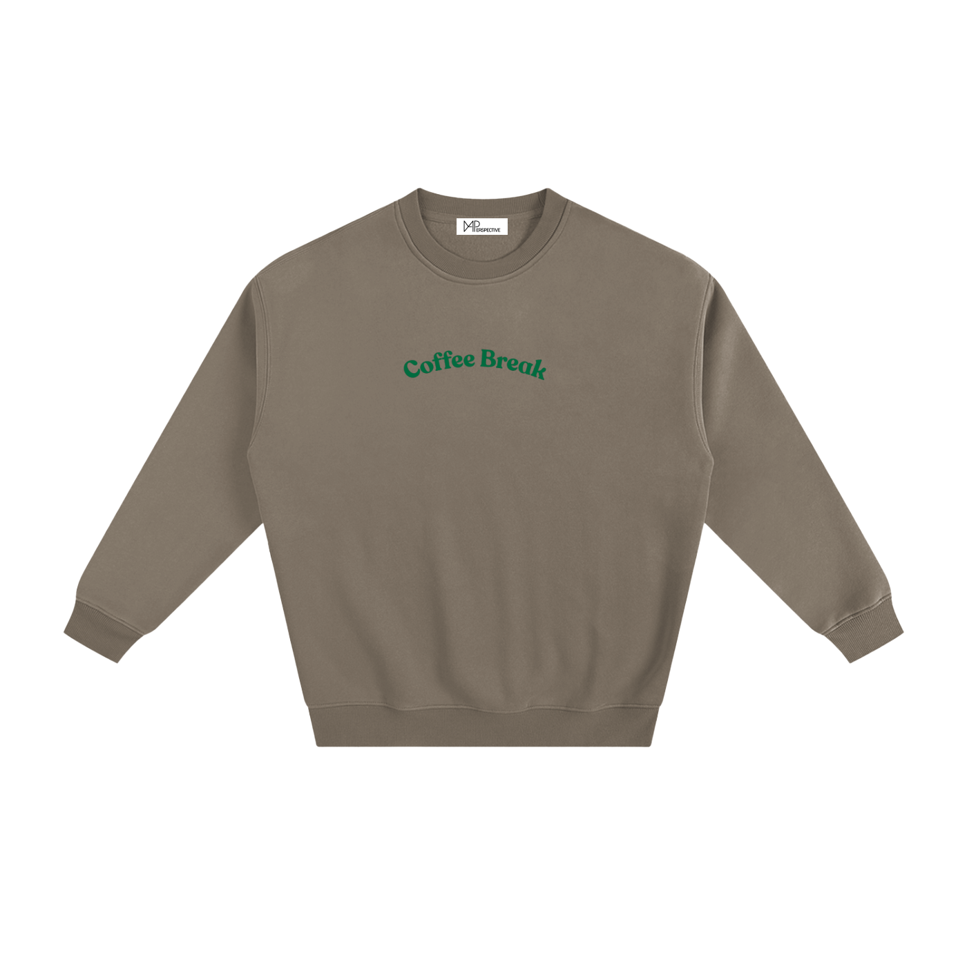 Fleeced Sweatshirt - Coffee Break