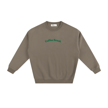 Fleeced Sweatshirt - Coffee Break