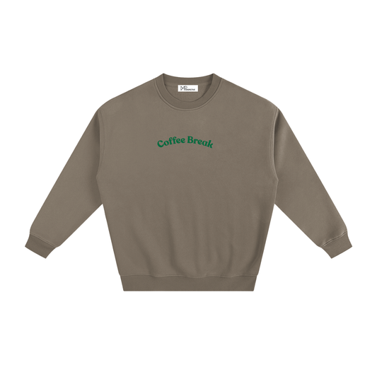 Fleeced Sweatshirt - Coffee Break