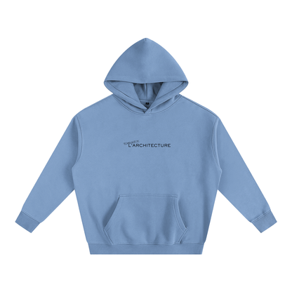 Hoodie oversize en molleton - Architecture - modèle 5