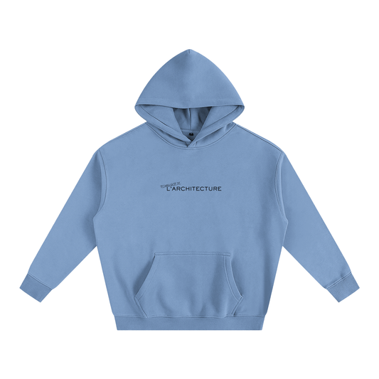 Hoodie oversize en molleton - Architecture - modèle 5