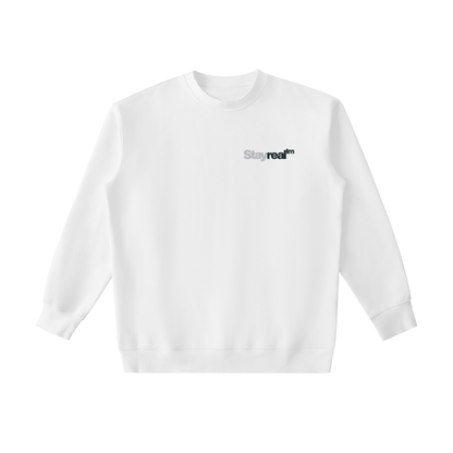 Sweat-shirt essentiel épais à col rond - stay real