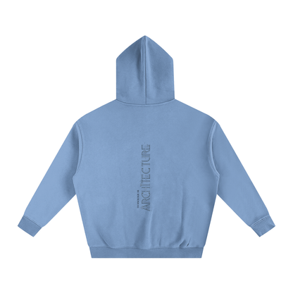 Hoodie oversize en molleton - Architecture - modèle 3