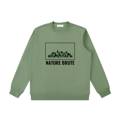 Crewneck essentiel Heavyweight - Nature Brute