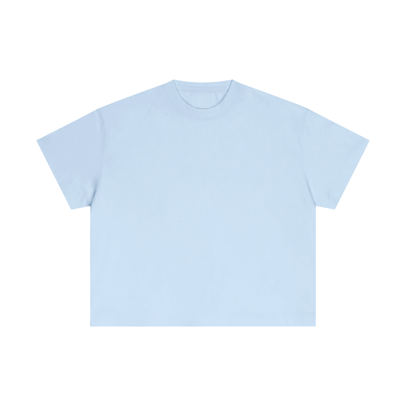 T-shirt essentiel en coton Boxy - Ville