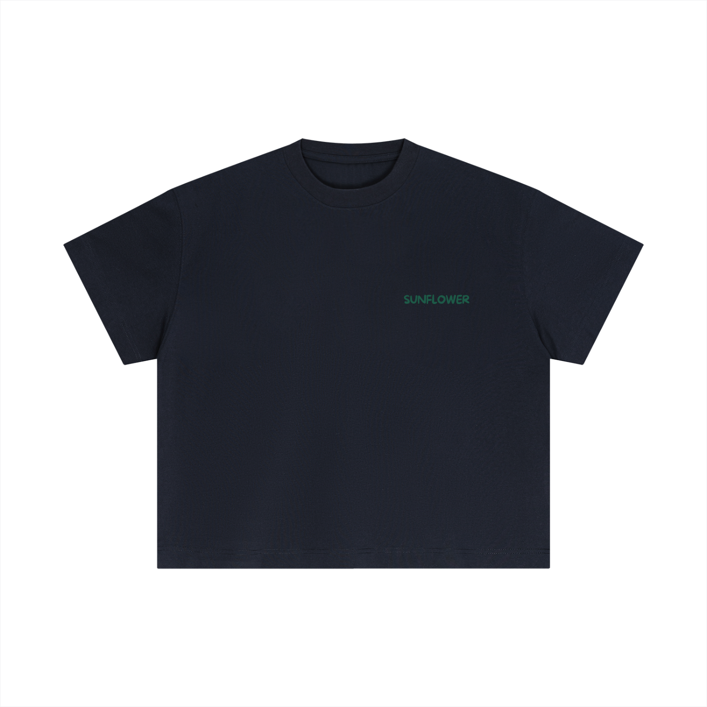 Essential Cotton Boxy T-Shirt - Sunflower