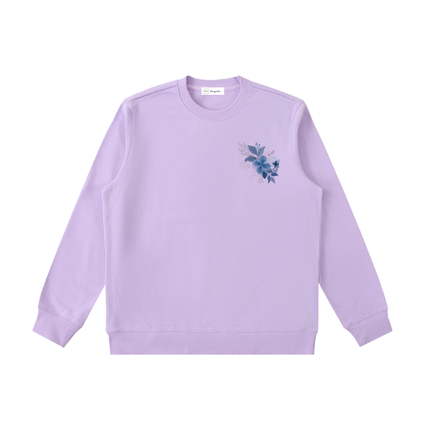 Crewneck essentiel Heavyweight - Perspective Fleurs