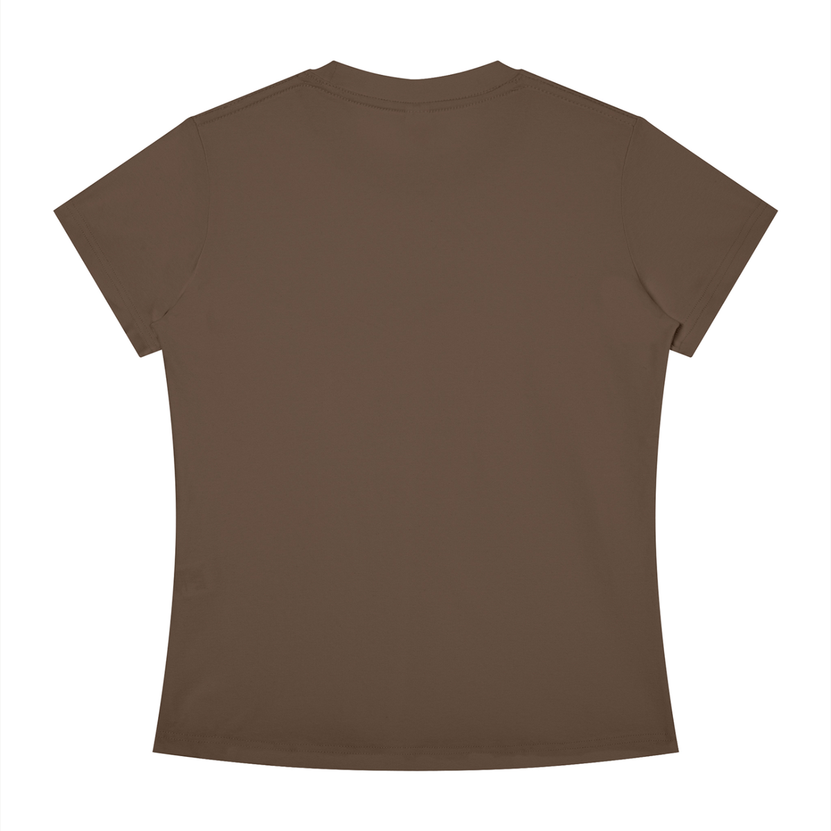 Women's Slim Fit Crewneck T-Shirt - Don't overthink it