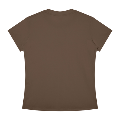 Women's Slim Fit Crewneck T-Shirt - Don't overthink it