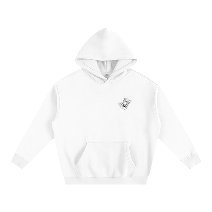 Hoodie oversize en molleton - Architecture - modèle 3