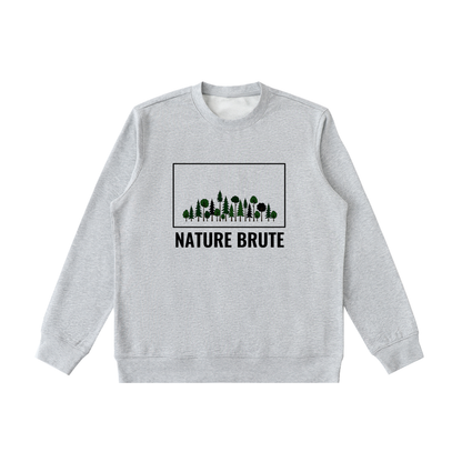 Crewneck essentiel Heavyweight - Nature Brute