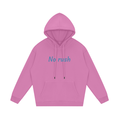 Hoodie streetwear unisexe en molleton - No rush