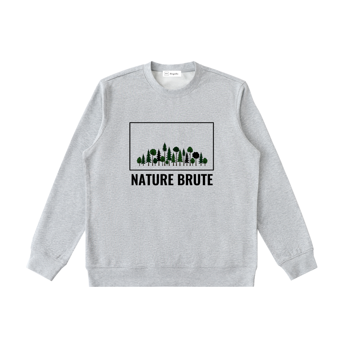 Crewneck essentiel Heavyweight - Nature Brute
