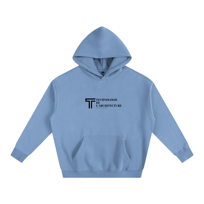 Hoodie oversize en molleton - Architecture - modèle 4