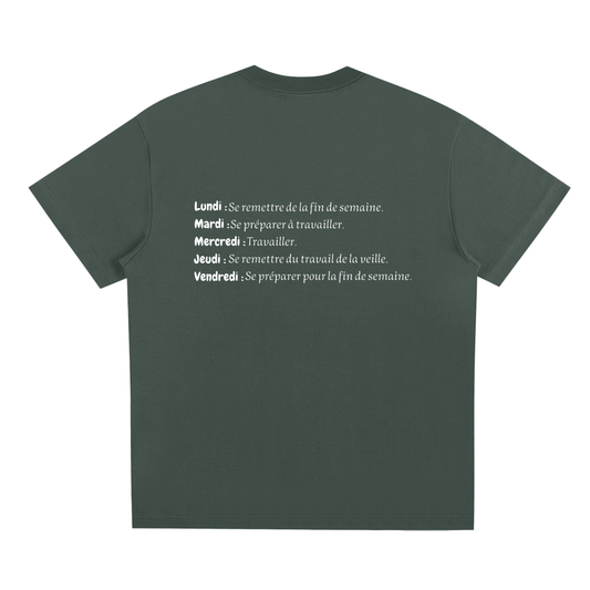 T-shirt unisexe à séchage rapide - semaine