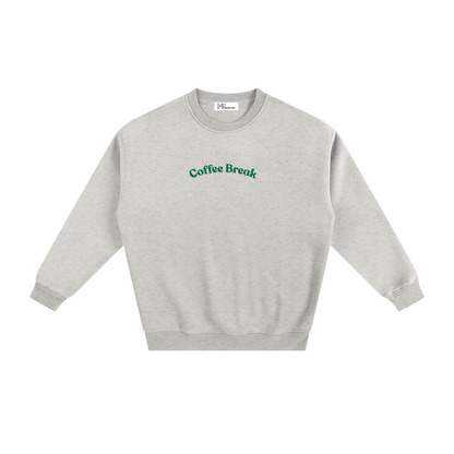 Fleeced Sweatshirt - Coffee Break