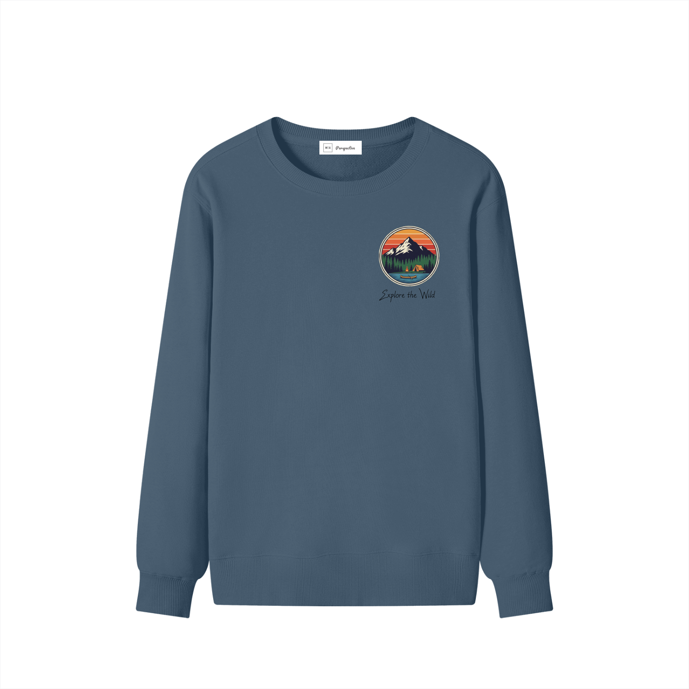 Sweat classique unisexe en coton - Explore the wild