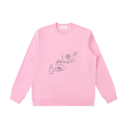 Crewneck essentiel Heavyweight - Voyage