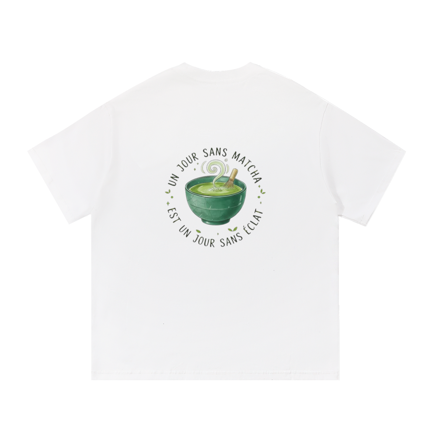 T-shirt essentiel en coton - Matcha