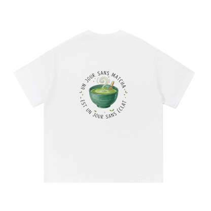 T-shirt essentiel en coton - Matcha