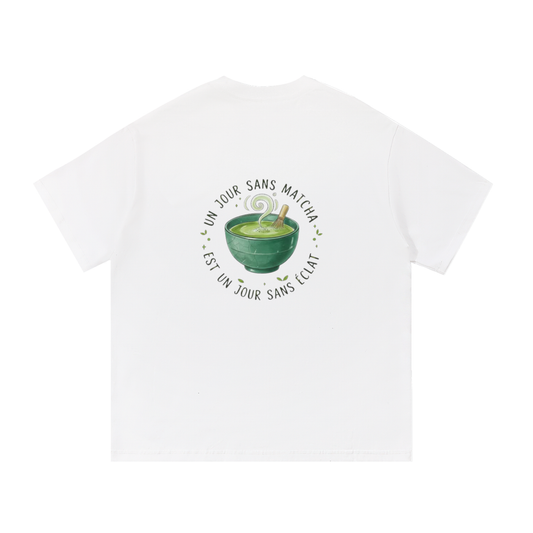 T-shirt essentiel en coton - Matcha