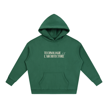 Oversize Fleeced Hoodie - MODÈLE_03