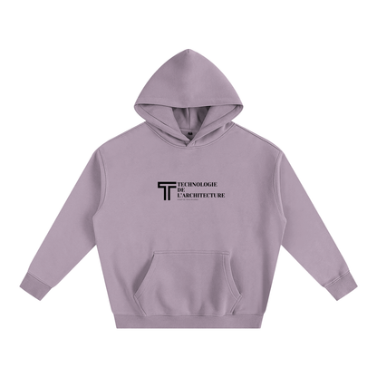 Hoodie oversize en molleton - Architecture - modèle 4