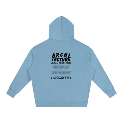 Oversized Fleece Hoodie - FINISSANT_MODÈLE_02