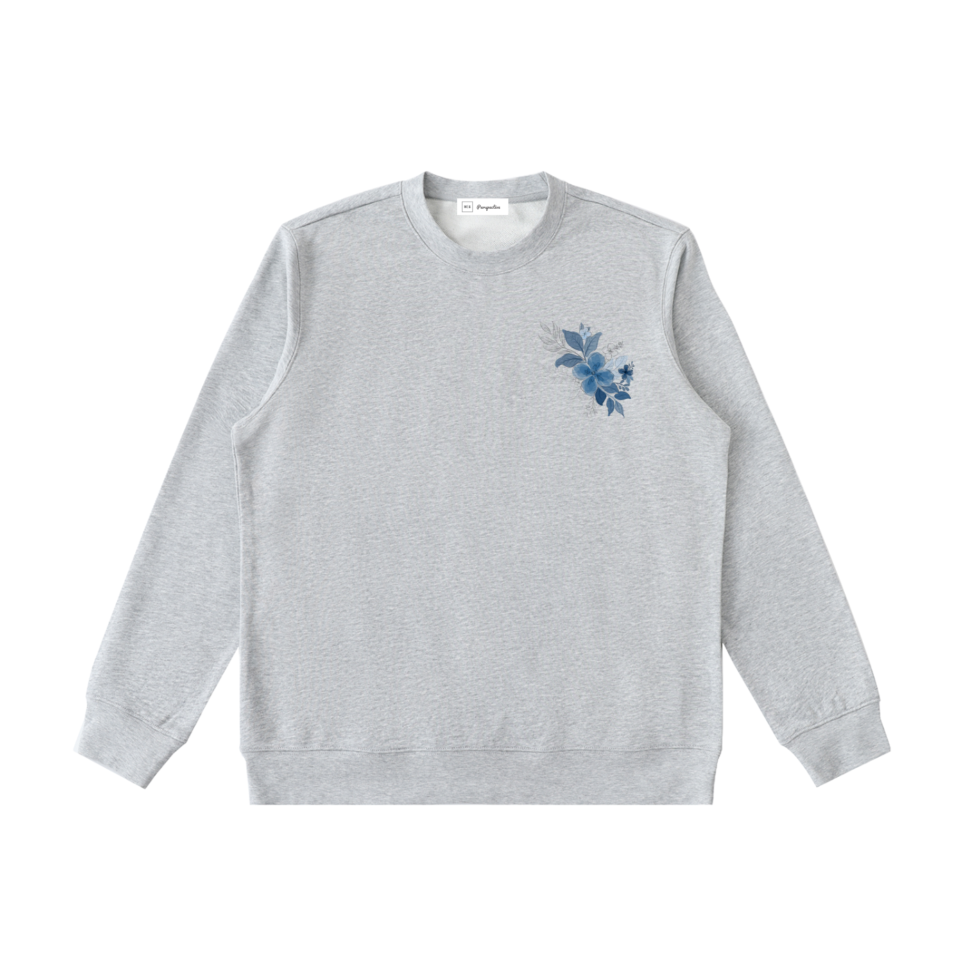 Crewneck essentiel Heavyweight - Perspective Fleurs