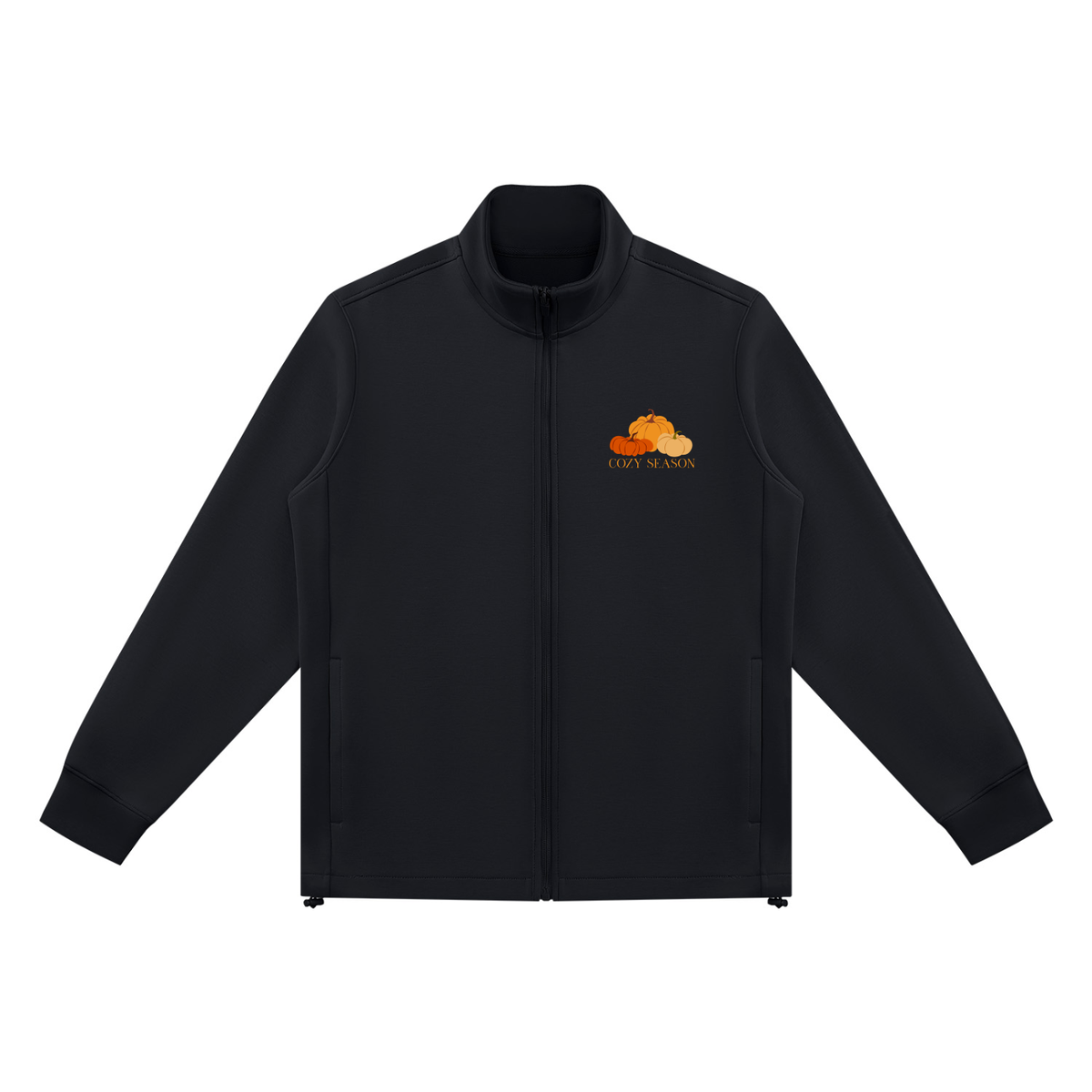 Unisex Stand Collar Jacket - Cozy season