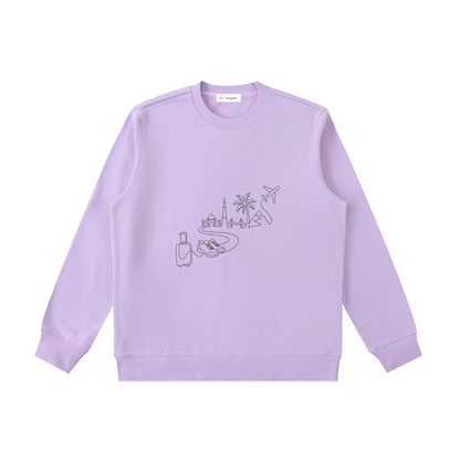 Crewneck essentiel Heavyweight - Voyage