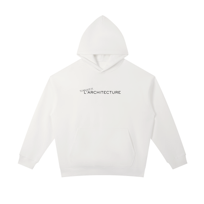Hoodie essentiel en coton épais - Architecture - modèle 5