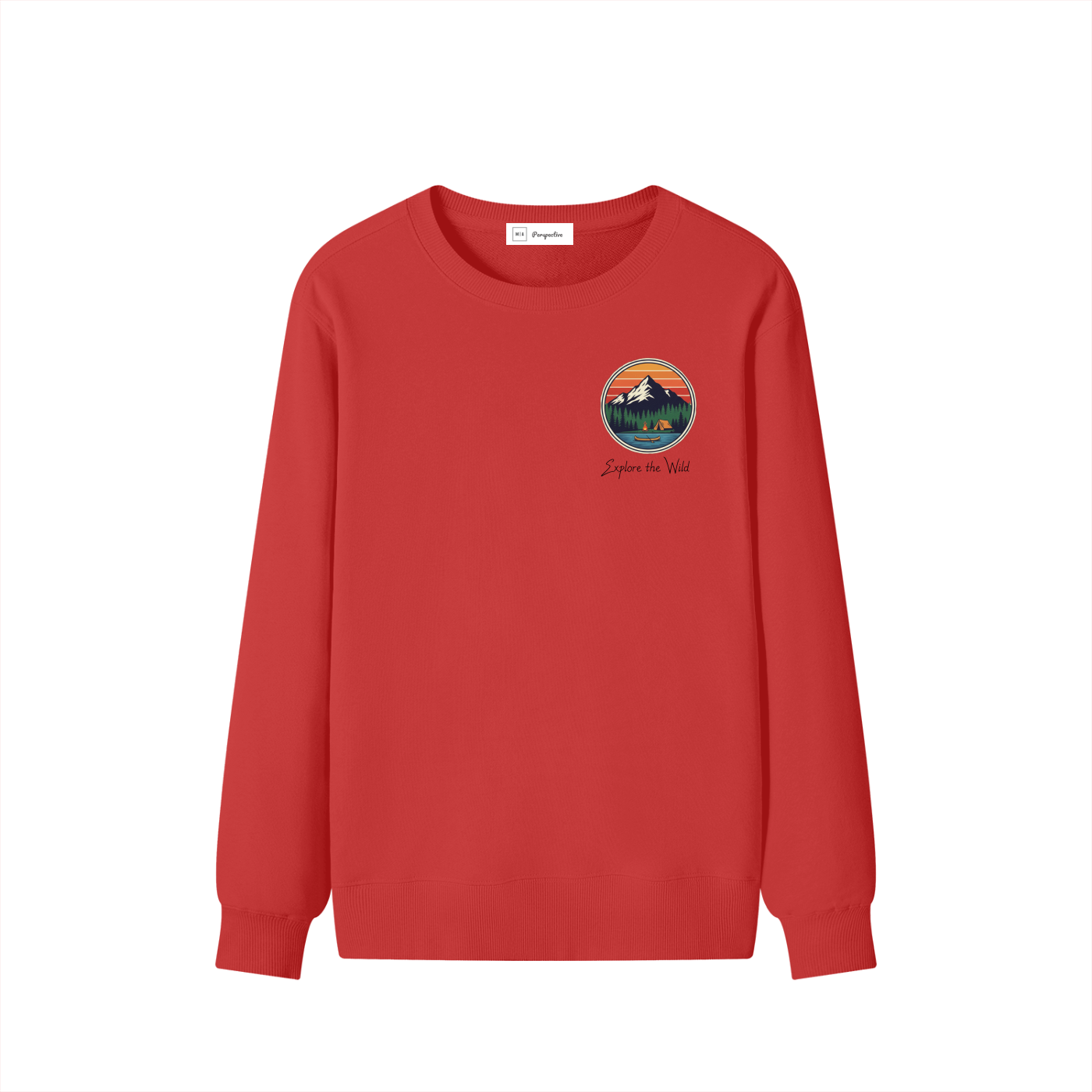 Sweat classique unisexe en coton - Explore the wild