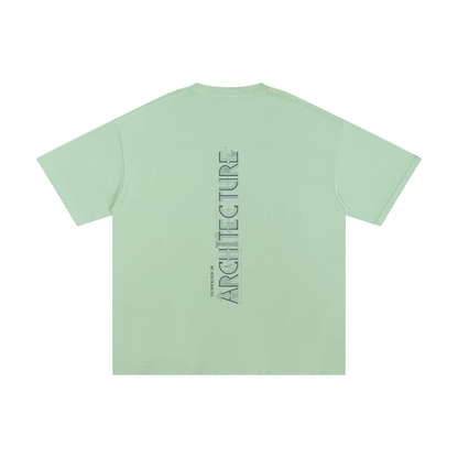 T-shirt unisexe en coton pur - Architecture - Modèle 3