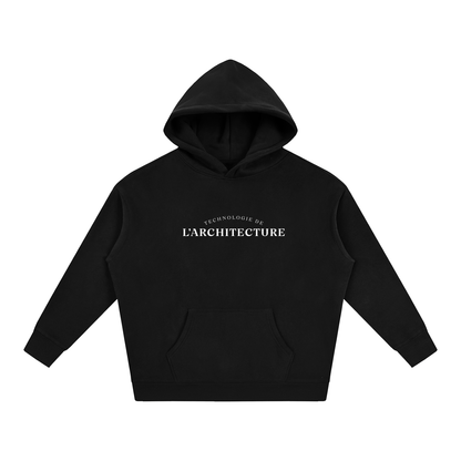 Oversize Fleeced Hoodie - MODÈLE_02