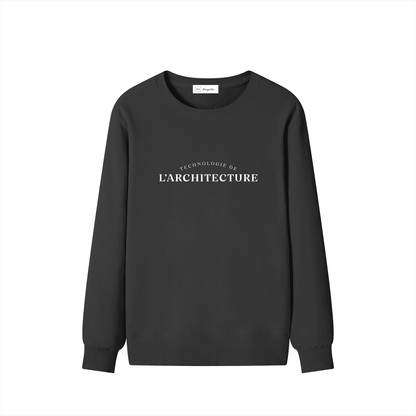 Chandail style Sweat-shirt unisexe en coton - Architecture - Modèle 1